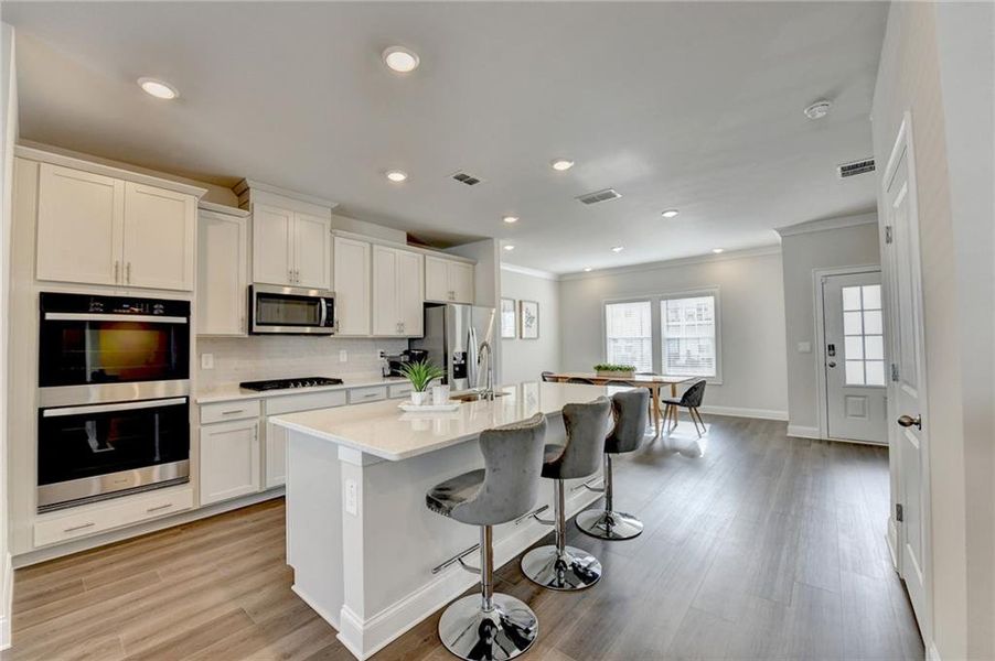 Furnished interior view inside a new home in , Lawrenceville (Image 11).