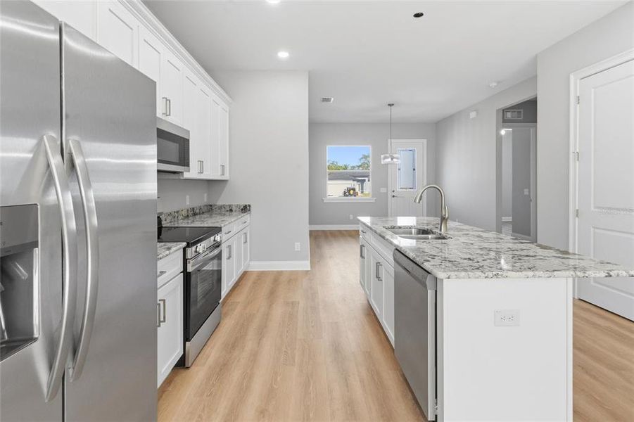 Furnished interior view inside a new home in , Lake Wales (Image 10).