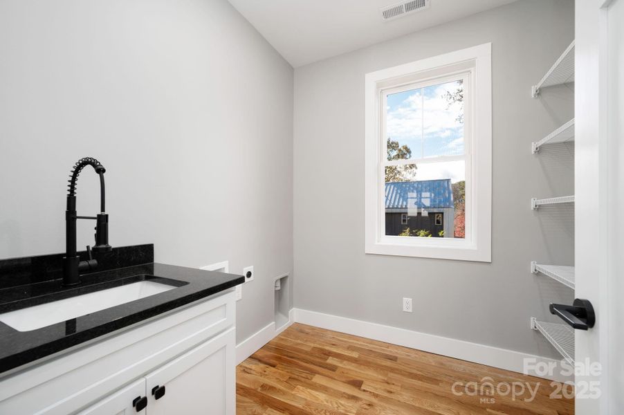 Laundry Room with Utility Sink