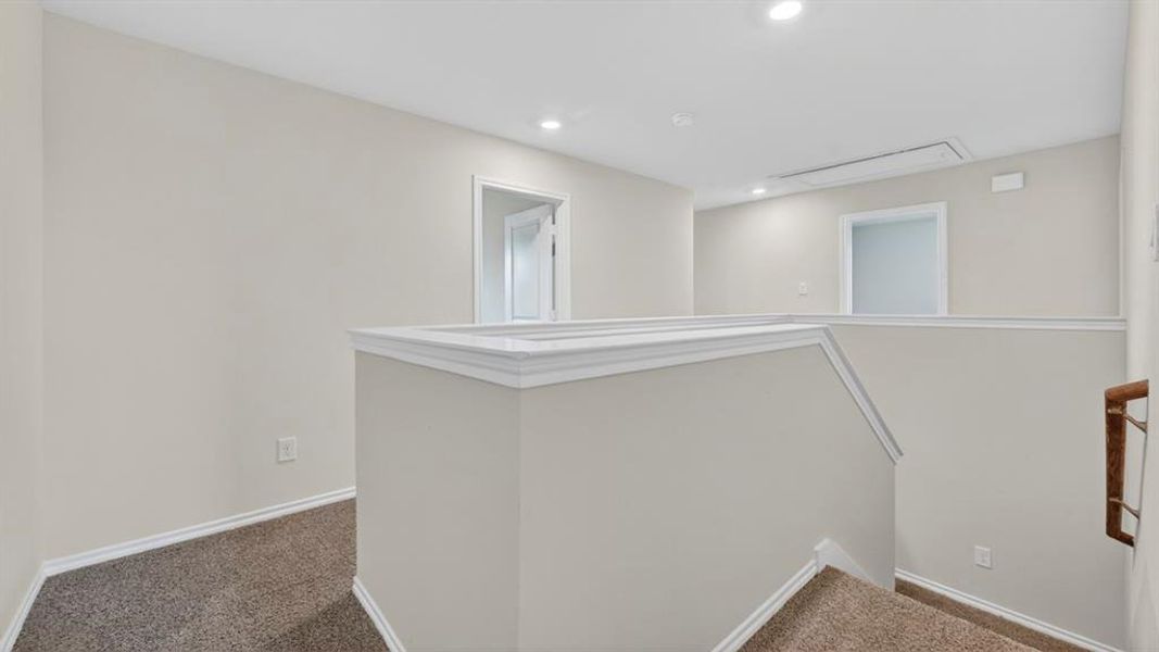 Spacious, unfurnished interior of a new home in The Hills of Sherman, Sherman (Image 37). Spacious, unfurnished interior of a new home in The Hills of Sherman, Sherman (Image 37).