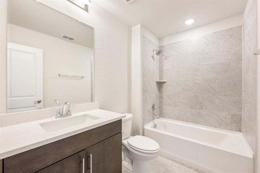 Furnished interior view inside a new home in Georgetown at Kings Fort, Kaufman (Image 6).