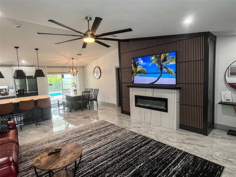 Furnished interior view inside a new home in , North Port (Image 6).