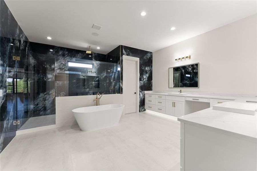 Furnished interior view inside a new home in , Dacula (Image 33).