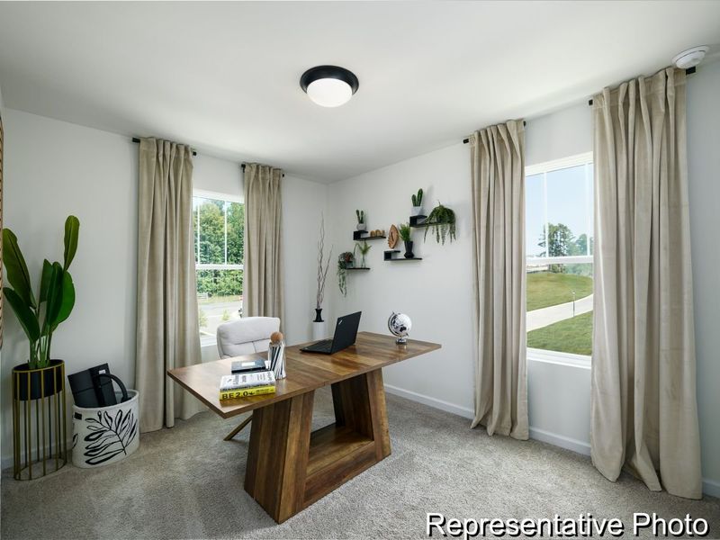 Furnished interior view inside a new home in Penley Place Townhomes, Clover (Image 20). Furnished interior view inside a new home in Penley Place Townhomes, Clover (Image 20).