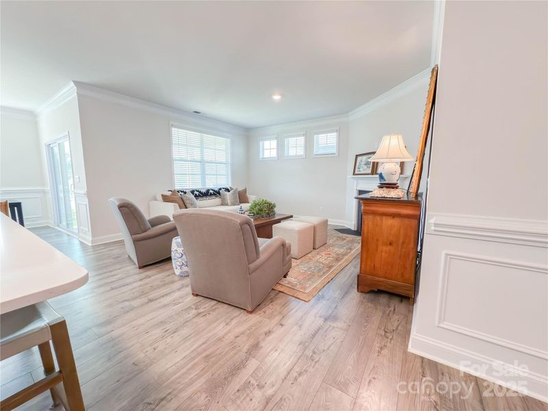 Furnished interior view inside a new home in Brookside, Troutman (Image 7).