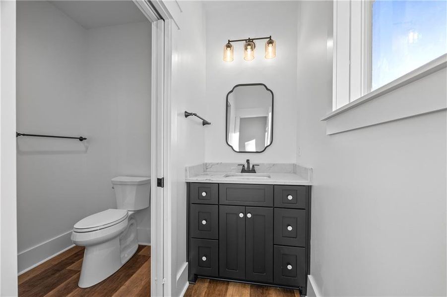 Furnished interior view inside a new home in , Flowery Branch (Image 66).