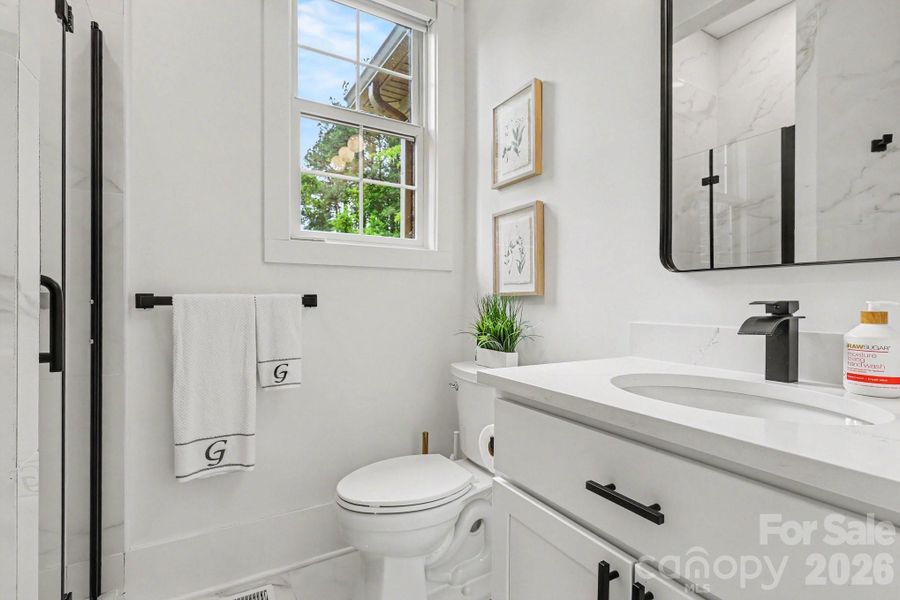 Furnished interior view inside a new home in , Salisbury (Image 32).