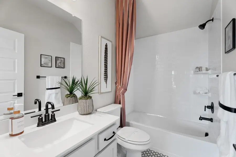 Furnished interior view inside a new home in Goodland, Midlothian (Image 11).