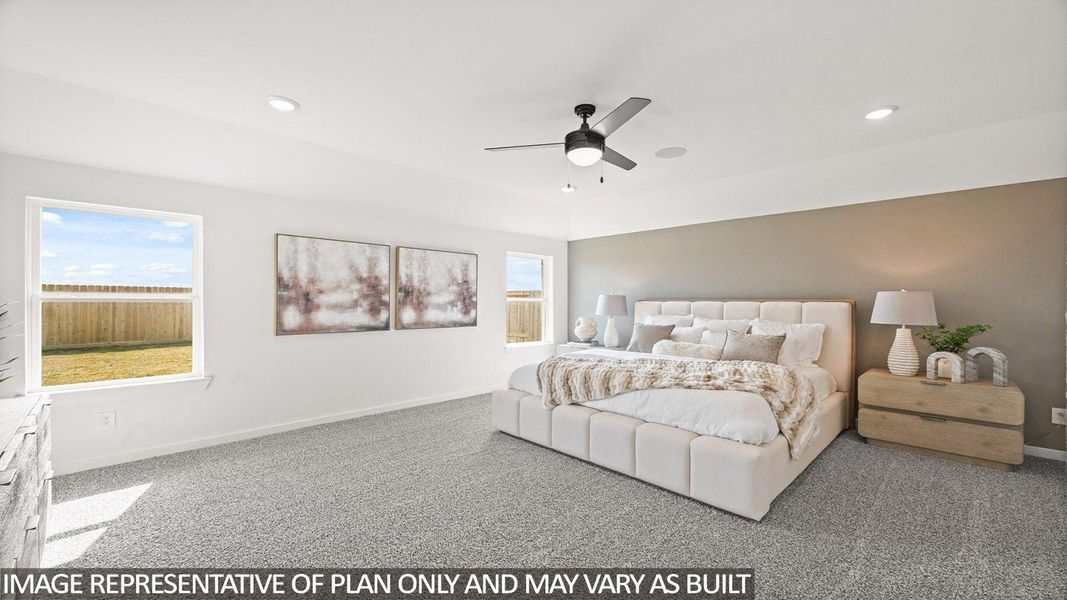 Furnished interior view inside a new home in Riverside Estates, Baytown (Image 23).