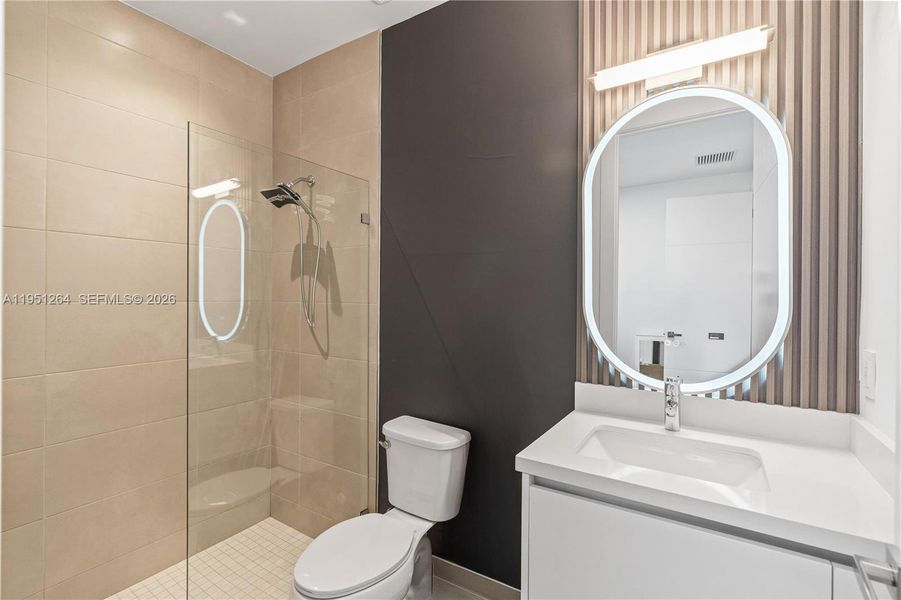 Furnished interior view inside a new home in , Weston (Image 74).