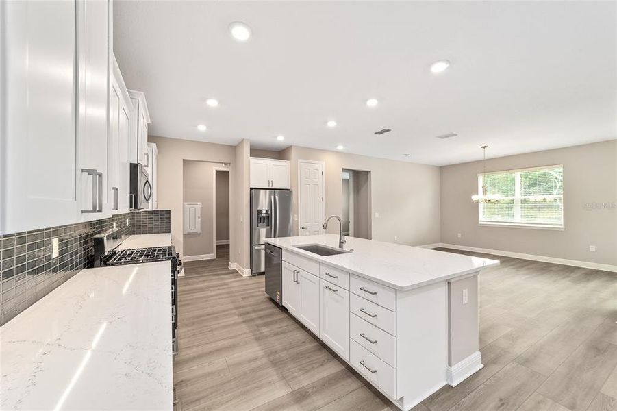 Furnished interior view inside a new home in On Top of the World Communities, Ocala (Image 5).