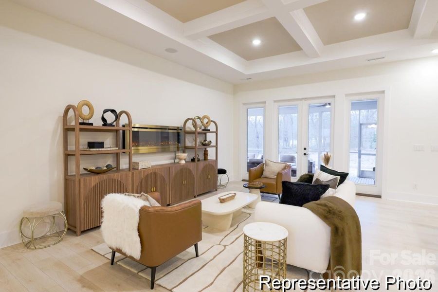 Furnished interior view inside a new home in Huntington Hills, Lincolnton (Image 18).