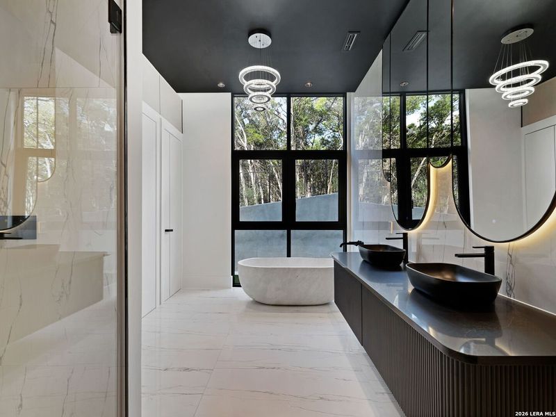 Furnished interior view inside a new home in , San Antonio (Image 10).