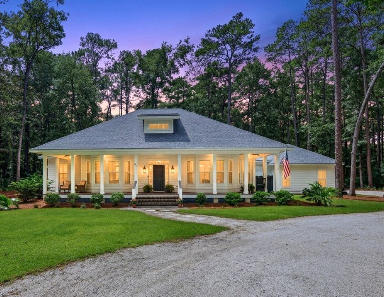 Front exterior of a new home in , Seabrook, SC, highlighting curb appeal (Image 24).