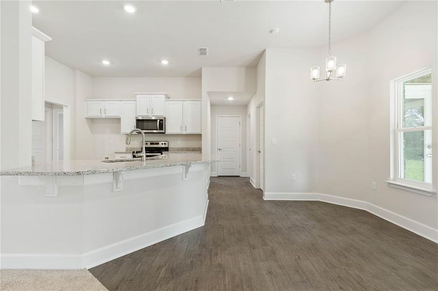 Furnished interior view inside a new home in , Palm Coast (Image 8).