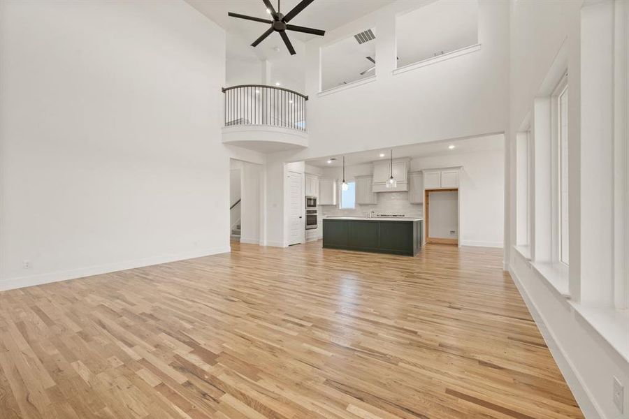 Spacious, unfurnished interior of a new home in Settlers Glen, New Fairview (Image 18).