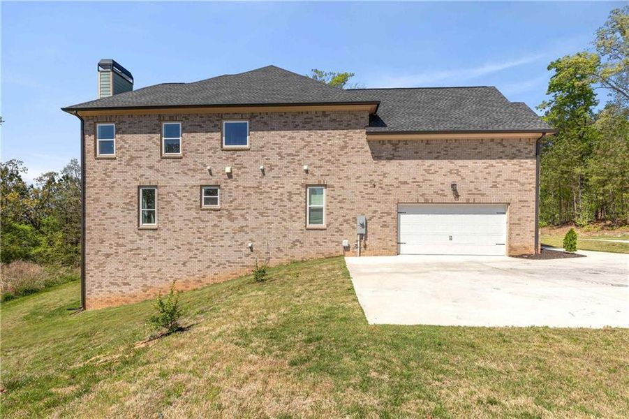 Exterior details and patio area of a home in , Atlanta (Image 3).