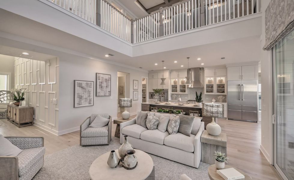 Furnished interior view inside a new home in Middlebourne, St. Johns (Image 9).