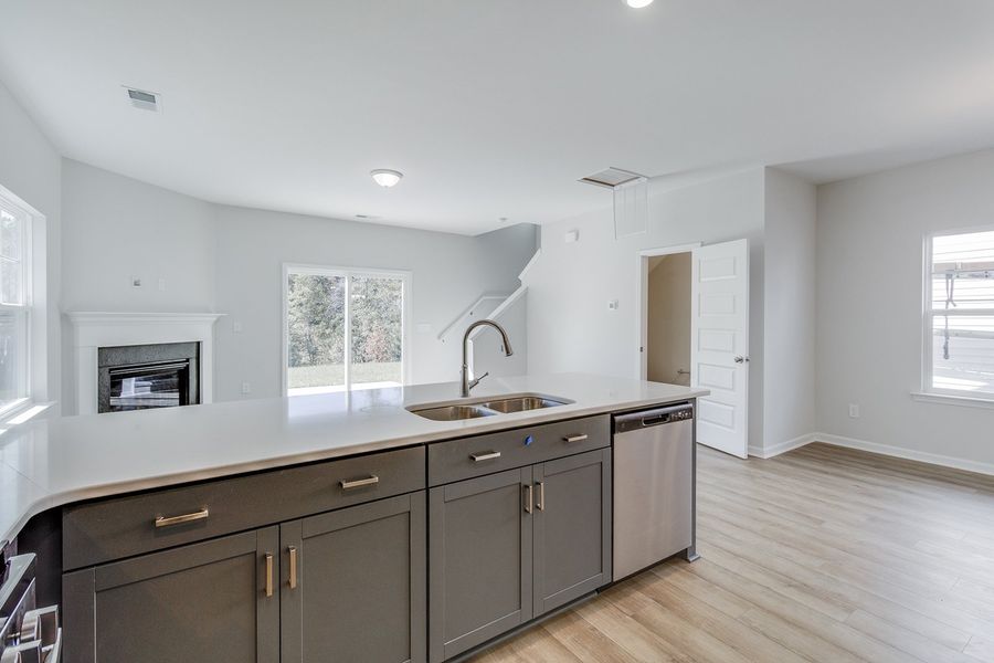 Furnished interior view inside a new home in The Falls, Blythewood (Image 9).