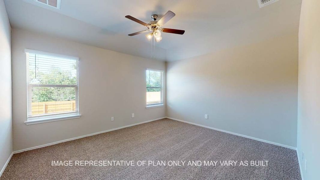 Spacious, unfurnished interior of a new home in Rancho San Gabriel, Georgetown (Image 14).