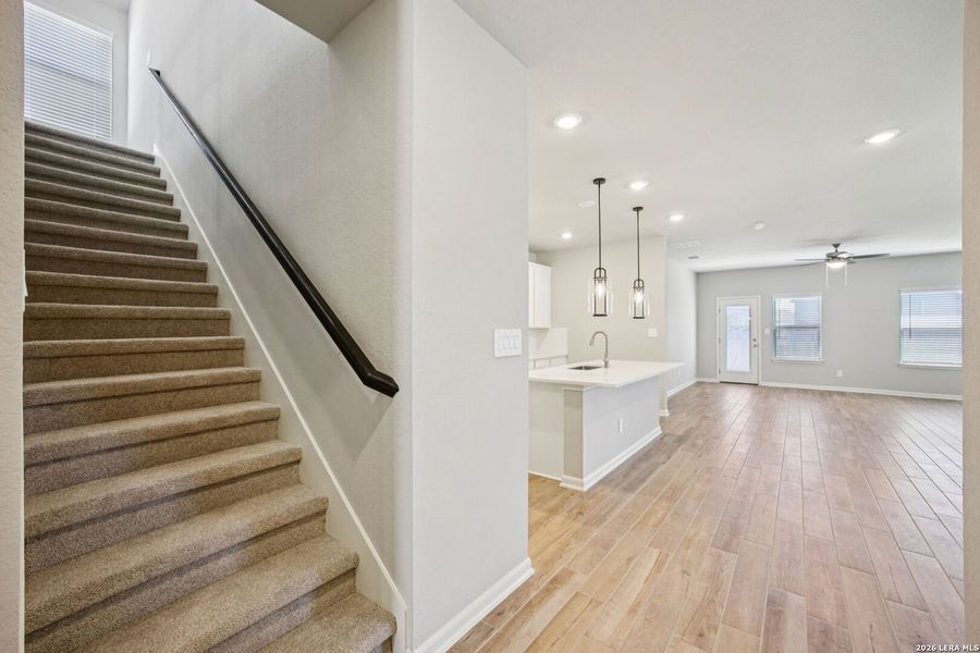 Spacious, unfurnished interior of a new home in Kallison Ranch, San Antonio (Image 25).