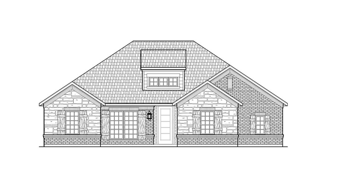 The Aubrey Plan Elevation B The Aubrey Plan Elevation B