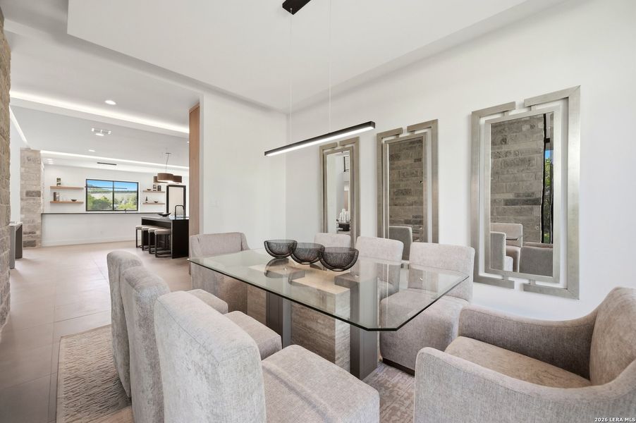 Furnished interior view inside a new home in , San Antonio (Image 15).