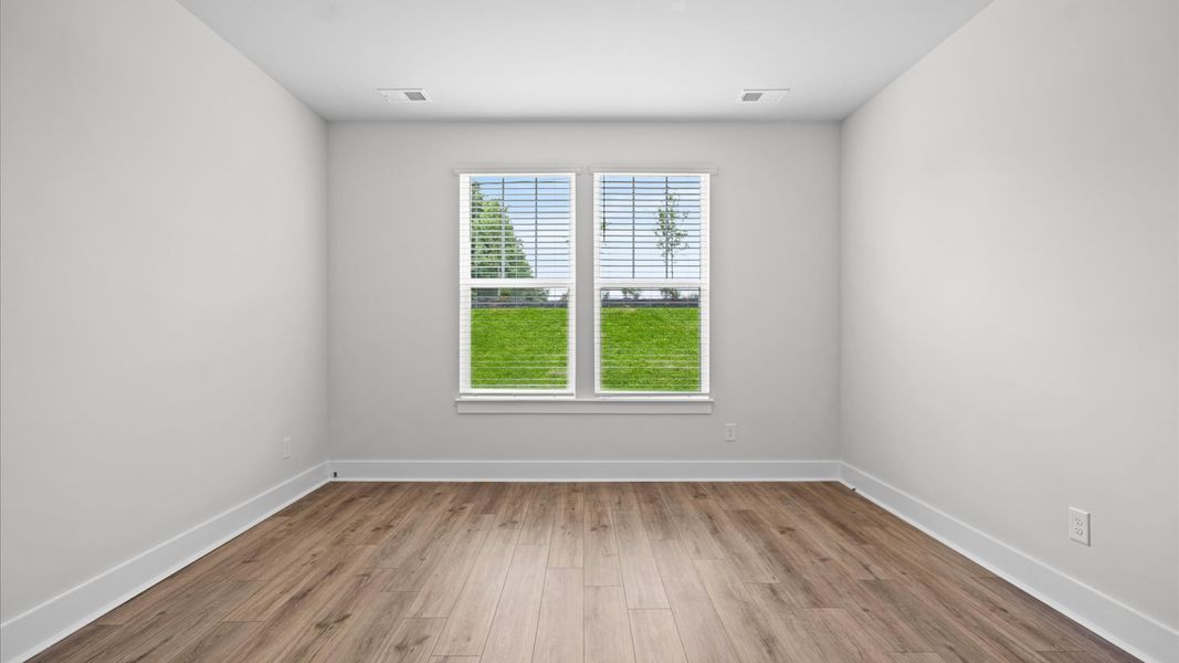 Memorable mornings begin in this tasteful and thoughtfully crafted primary suite at Silo Ridge by DRB Homes in Anderson, SC