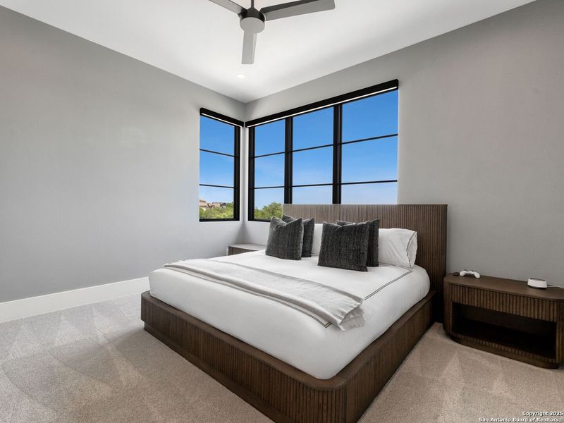 Furnished interior view inside a new home in , Boerne (Image 30).