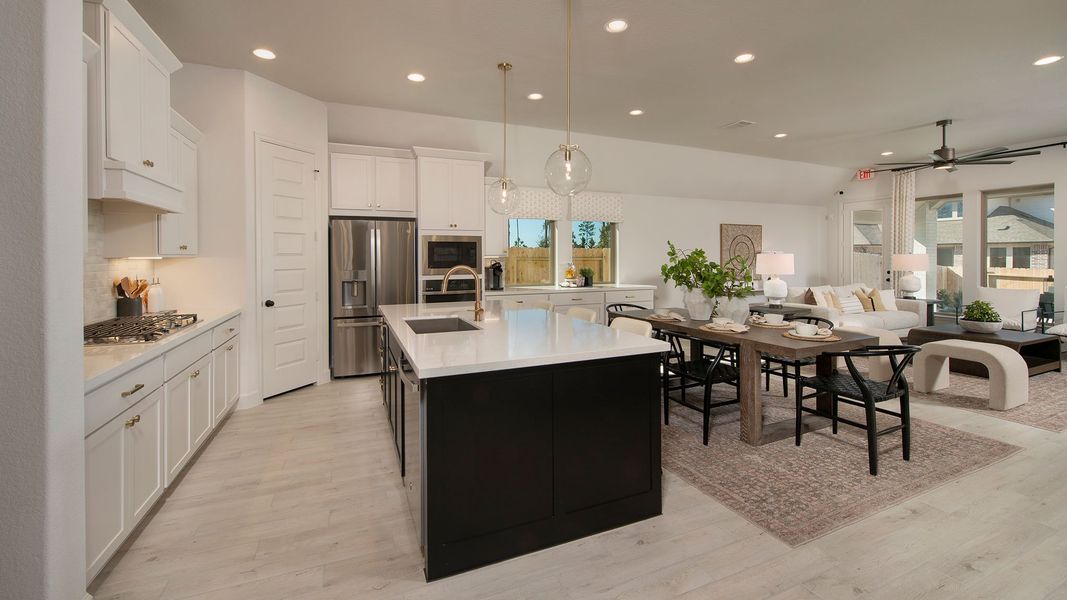Furnished interior view inside a new home in Candela, Richmond (Image 76).