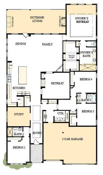 The success of a floor plan is the way you can move through it…You’ll be amazed at how well this home lives…We call it traffic patterns.