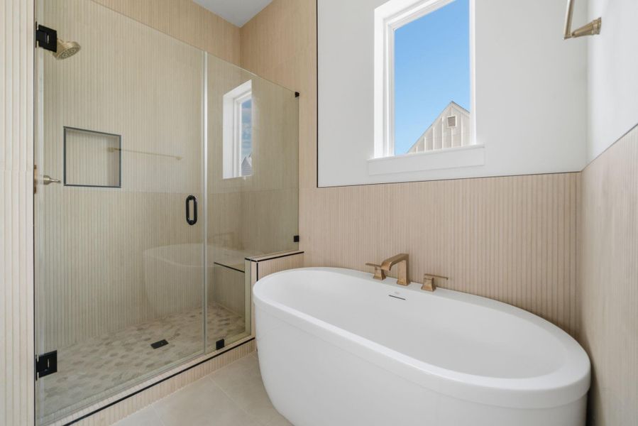 Furnished interior view inside a new home in , Houston (Image 14).