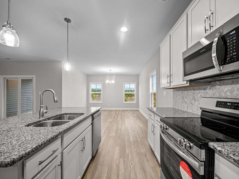 Representative furnished interior of a home built from the Dogwood by Caviness & Cates Communities in Maggie Way, Wendell (Image 163).