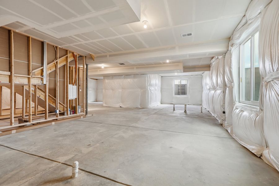 In-progress construction of a new home in Trailstone, Arvada, CO (Image 27).
