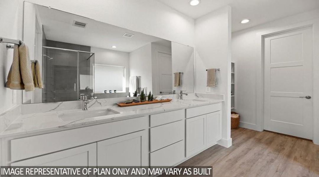 Furnished interior view inside a new home in River Ranch Estates, Dayton (Image 17).