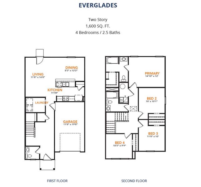 Front exterior of a new home in Heather Heights, Itasca, TX, highlighting curb appeal (Image 2).