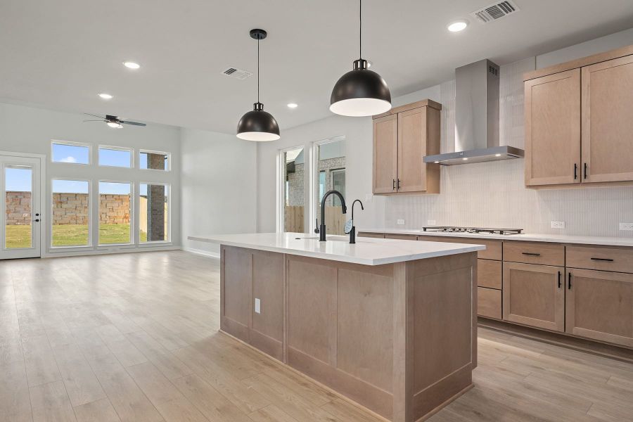 Furnished interior view inside a new home in Flora, Hutto (Image 8).