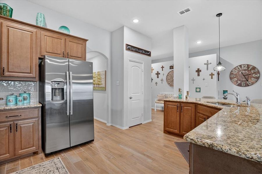 Furnished interior view inside a new home in Silo Mills, Joshua (Image 17).
