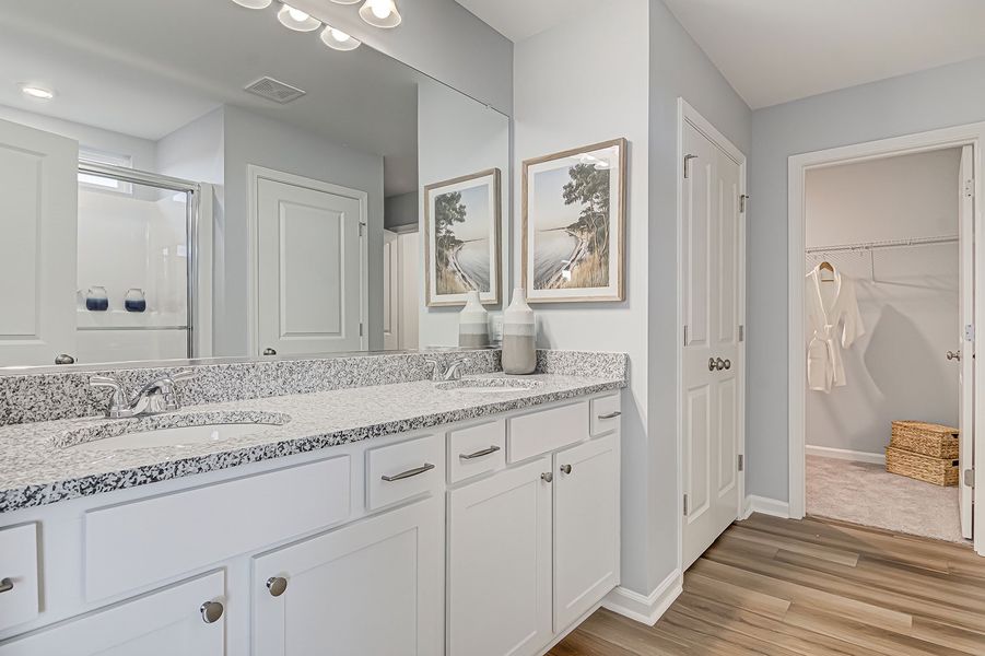 Furnished interior view inside a new home in Bell West, Kernersville (Image 9).