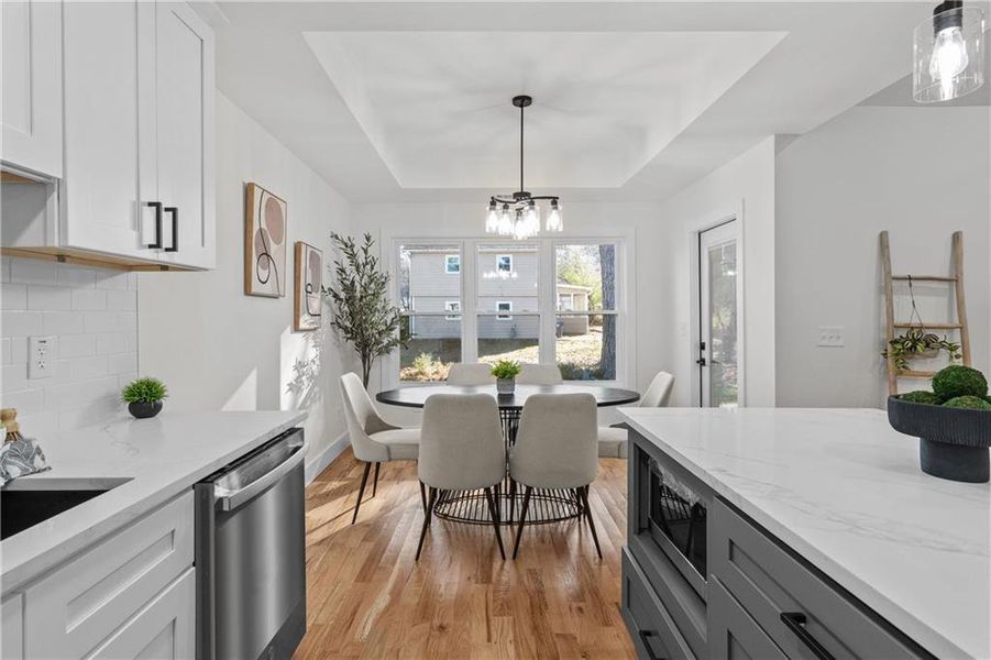 Furnished interior view inside a new home in , Snellville (Image 5).