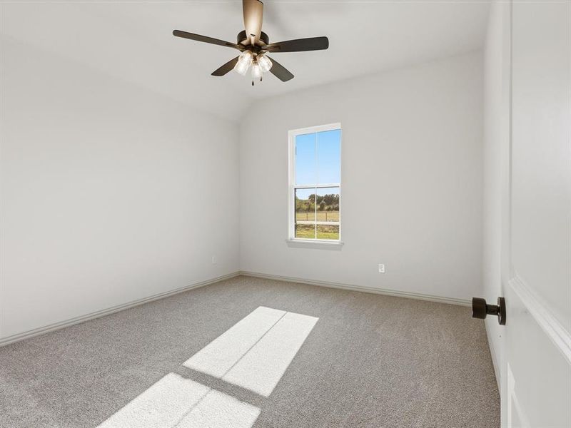 Spacious, unfurnished interior of a new home in Silver Sage Farm, Weatherford (Image 21). Spacious, unfurnished interior of a new home in Silver Sage Farm, Weatherford (Image 21).