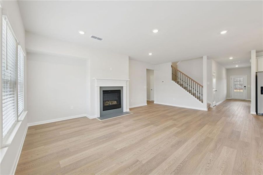 Spacious, unfurnished interior of a new home in Parkside at Grayson, Grayson (Image 43).