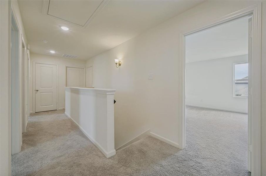 Spacious, unfurnished interior of a new home in Creekview Fossil Ridge, Pilot Point (Image 17).