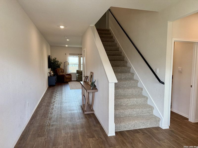 Furnished interior view inside a new home in Winding Creek, New Braunfels (Image 9).