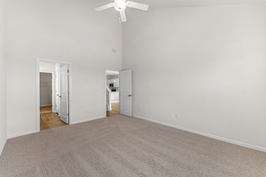 Spacious, unfurnished interior of a new home in Tucker Ridge, Pendleton (Image 21). Spacious, unfurnished interior of a new home in Tucker Ridge, Pendleton (Image 21).