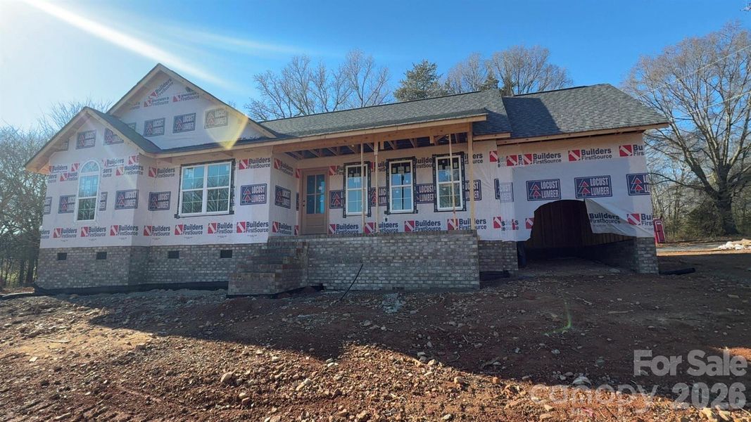 In-progress construction of a new home in , Stanfield, NC (Image 5).