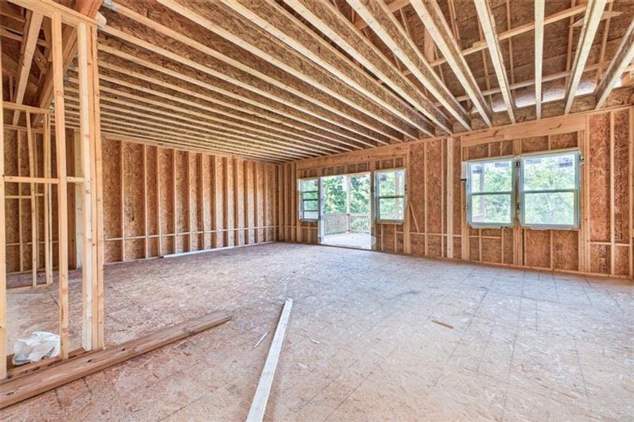 In-progress construction of a new home in , Monticello, GA (Image 13).
