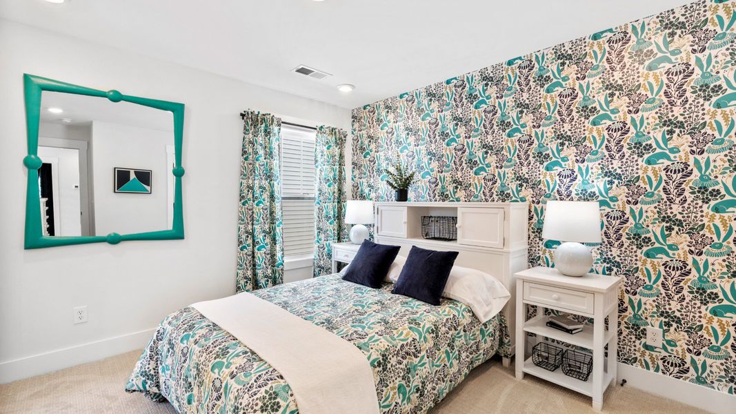 Bedroom of The Middleton Design by DRB Homes