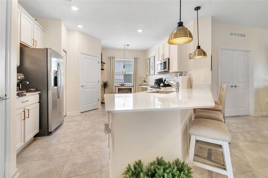Furnished interior view inside a new home in , Kissimmee (Image 14).