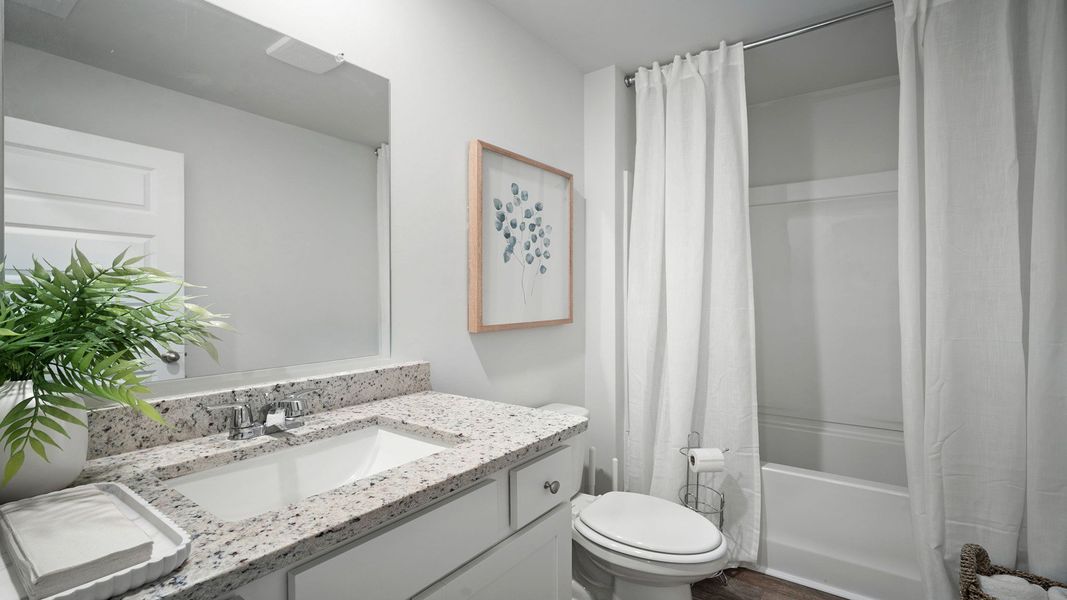 Furnished interior view inside a new home in The Retreat at East Argent, Ridgeland (Image 31). Furnished interior view inside a new home in The Retreat at East Argent, Ridgeland (Image 31).